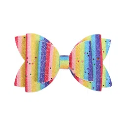 Aye Candy Girls Striped Alligator Hair Clip-37