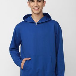 FOREVER 21 Men Blue Cotton Sweatshirt-image-57