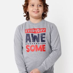 DYCA Boys Grey Printed Cotton Sweatshirt-image-103