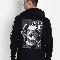 COMICSENSE Men Anime Printed Naruto Sensei Hooded Sweatshirt-picture-39