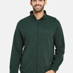 Octave Mock Collar Fleece Sweatshirt-image-22