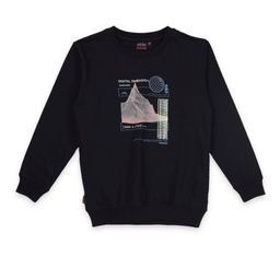 Gini and Jony Boys Fleece Printed Sweatshirt-image-80