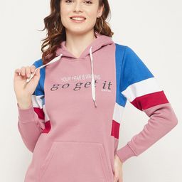 Duke Women Printed Hooded Fleece Sweatshirt-29