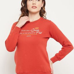 Duke Women Printed Fleece Sweatshirt-image-89