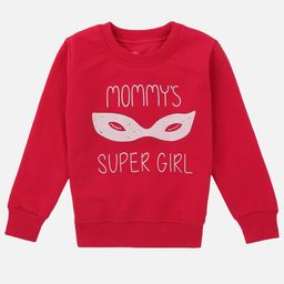 DYCA Boys Fuchsia Printed Cotton Pullover Sweatshirt-image-91