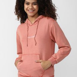 FOREVER 21 Pullover Hooded Sweatshirt-image-68