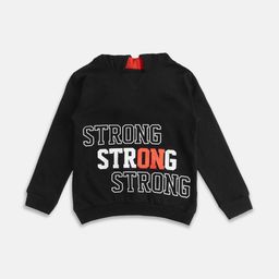 Pantaloons Junior Boys Black Printed Sweatshirt-image-62