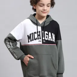 Monte Carlo Boys Typography Printed Hooded Pullover-picture-14