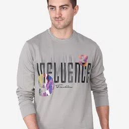 Steele Typography Printed Pure Cotton Pullover-picture-58