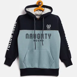 Duke Boys Colourblocked Hooded Fleece Sweatshirt-image-88