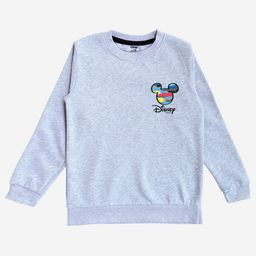 Minicult Kids Grey Mickey Mouse Sweatshirt-image-81