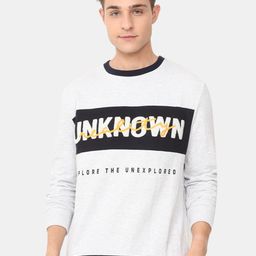 ARDEUR Men Printed Pure Cotton Sweatshirt-image-74