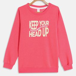METTLE Girls Pink Printed Sweatshirt-picture-16