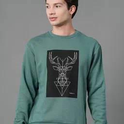 Red Tape Men Green Printed Sweatshirt-image-28