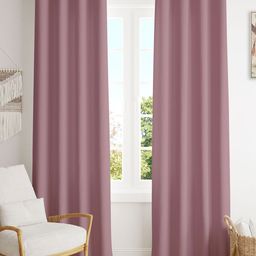 HOMEMONDE Lavender Set of 2 Black Out Window Curtain-image-55