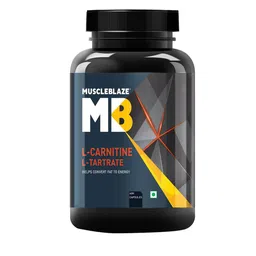 MuscleBlaze L-Carnitine L-Tartrate 500mg - 60 Capsules-40