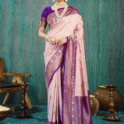 KALINI Woven Design Zari Kasavu Saree-picture-49
