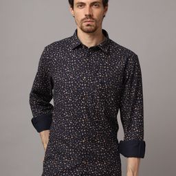 Cantabil Floral Printed Casual Shirt-image-17