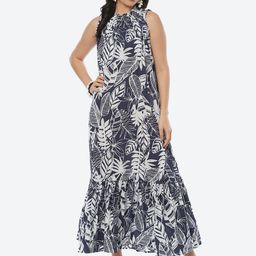 Biba Tropical Printed Maxi Dress-image-63