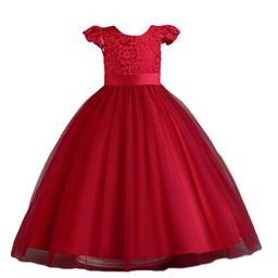 StyleCast Girls Maroon Self Design Maxi Dress-image-91