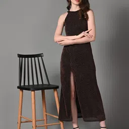 Justin Whyte Presley Sleeveless Maxi Dress-image-91