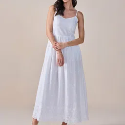 AND Shoulder Straps Fit & Flare Maxi Dress-image-60