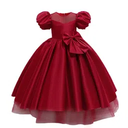StyleCast x Revolte Puff Sleeve Gown Maxi Dress-picture-35