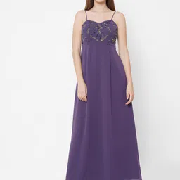 MISH Violet Georgette Maxi Dress-picture-52