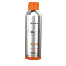 Rasasi Abraar Sunset Long Lasting Deodorant Body Spray - 200ml-55