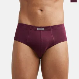 Jockey Men Pack Of 2 Super Combed Cotton Rib Solid Brief with Stay Fresh Properties 1009-picture-17