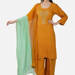 BCZ Style Kurta with Palazzos & With Dupatta-picture-48