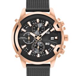 French Connection Men Dial & Stainless Steel Bracelet Style Straps Analogue Watch FCH003BM-71