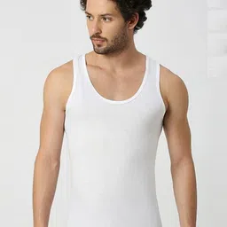 CAVENDERS White Cotton Innerwear Vests-image-54