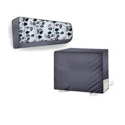 The Furnishing Tree Split AC Cover Set of Indoor and Outdoor Unit Used for 1 Ton LG PS-Q13SWZF Peta-image-68