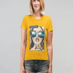 TAJNAN Women Cotton Tshirts-image-51