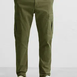 MISCHIEF MONKEY Men Straight-Fit Pure Cotton Track Pants-image-49