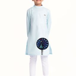 DEVOILER Boy's Ethnic Motifs Printed Kurta-picture-36