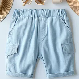 Xsole Boys Regular Fit Cargo Shorts-picture-16