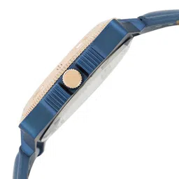 Helix Men Alloy Dial & Leather Straps Analogue Watch TW062HG01T image 2