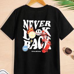 Dagcros Boys Black Tshirts-image-51