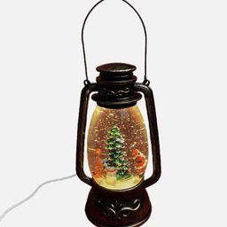 Little Surprise Box LLP Brown Glass Deer Musical Glitter Water ChristmasSnow Lantern-image-38