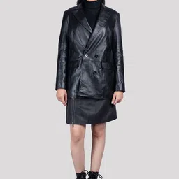 HUE & HIDE Double -Breasted Coats-picture-44