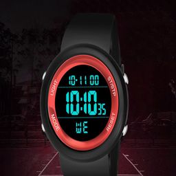 Hala Men Aluminium Dial & Regular Straps Digital Watch RED-BEN-2022-1