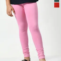 KAYU Girls Solid Pack Of 3 Ankle-Length Lenggings-picture-24