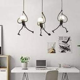 GAUVIK Black Ceiling Lamp-36