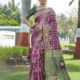 KALINI Woven Design Zari Banarasi Saree-picture-25