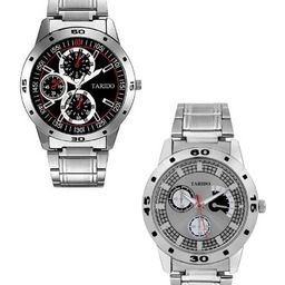 TARIDO Unisex Pack Of 2 Dial & Bracelet Style Straps Analogue Watch TD1673SL01TD3129SM02-image-32