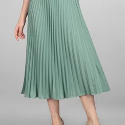 CORSICA A-Line Midi Pleated Skirt-picture-54