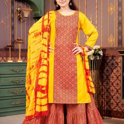 muhuratam Mom&Bae Women Beige Kurtas-picture-17
