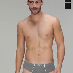 AMUL COMFY Pack Of 3 Cotton Basic Briefs AC-CBRIIE-SG-NY-BK-XS-3PC-picture-18
